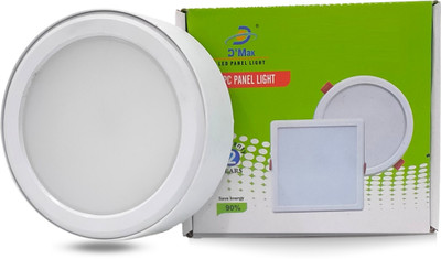 D'Mak D'Mak 8 Watt Round PC LED Surface Panel Ceiling Light 3in1 1 Ceiling Light Ceiling Lamp(Multicolor)