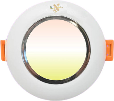 NEW INDIA LIGHTING White-Warm White-Natural White Color Changing for Junction 5 Watt pack of 1 Recessed Ceiling Light Ceiling Lamp(White)