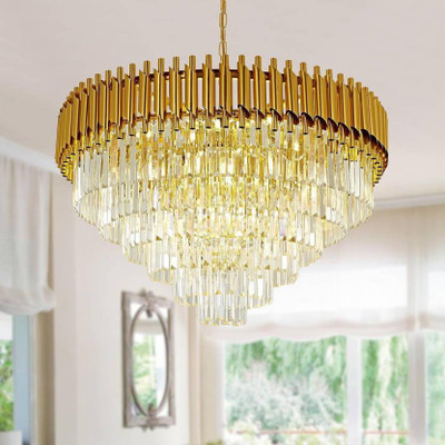 TRIXY 800MM_PG Chandelier Ceiling Lamp(Multicolor)