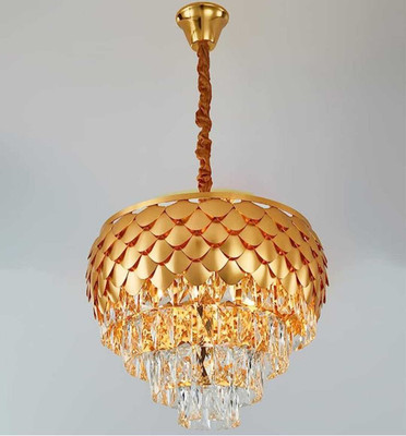 goblet 400Luxury Gold Pineapple_(jv-18/9) Chandelier Ceiling Lamp(Gold)