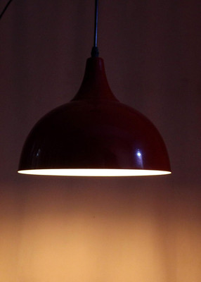 GAUVIK GAU- H/L 10 INCH RED Pendant Lamp Ceiling Lamp(Red)