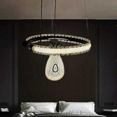 Chandelier LED jhummar Led color changing jhummar@92 Chandelier Ceiling Lamp(Gold, White)