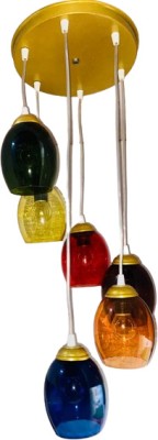 Guru Baba Traders Pendants Ceiling Lamp(Multicolor)