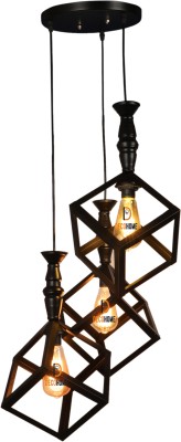 DECOHOME Pendants Ceiling Lamp(Black)