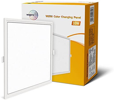 Wipro Wipro 10W Square Colour Changing Panel (Cool White, Warm White, Neutral White) Recessed Ceiling Lamp(Multicolor) deal from flipkart Wipro Wipro 10W Square Colour Changing Panel (Cool White, Warm White, Neutral White) Recessed Ceiling Lamp(Multicolor) deal from flipkart