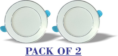 AP Source 7 WATT LED CONCEALED LIGHT ,BEST QUALITY, 4 Inch, Pack of 2 Recessed Ceiling Light Ceiling Lamp(White)