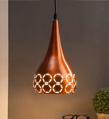 Sinoman Sinoman Copper Hanging Light Pendants Ceiling Lamp(Maroon)