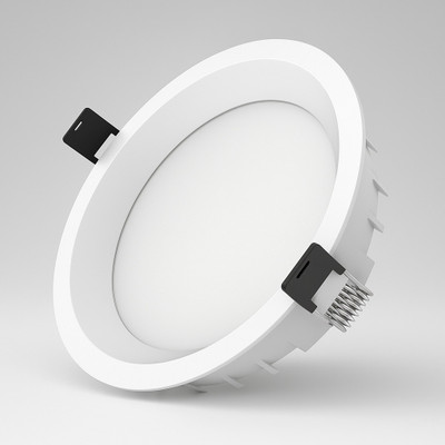 PRILUCE 4W LED Recessed Downlight – Ultra Bright Round Panel| 3000K | 120° Recessed Ceiling Light Ceiling Lamp(White)