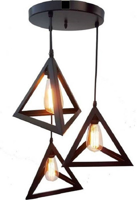VAGalleryKing Pendant Lamp Ceiling Lamp(Black, Clear)