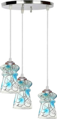 VAGalleryKing Flus Mount Hanging Light Pendant Lamp Ceiling Lamp(Blue)