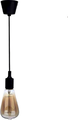 VAGalleryKing New Design Alva Edison Filament Bulb Hanging Pendant Lamp Ceiling Lamp(Black)