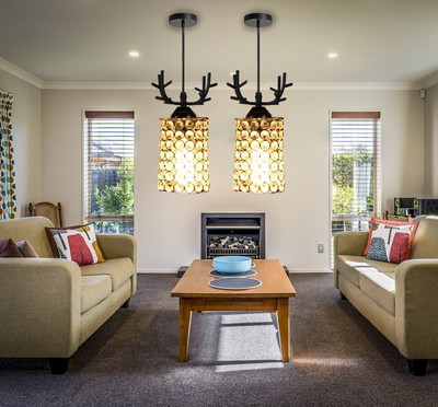 CARSTEN CARS-DEER ROUND CRYSTAL H/L, PACK OF 2 Pendant Lamp Ceiling Lamp(Clear)