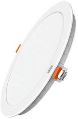 Polycab Scintillate Eco Backlit Panel 15W Round Recessed Ceiling Light Ceiling Lamp(White)
