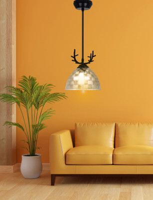 GAUVIK GAU -ZED PVC GLASS H/L, Pack of 1 Pendant Lamp Ceiling Lamp(Clear)