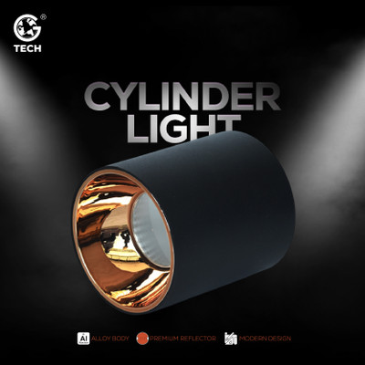 gtech cylinder light Ceiling Light Ceiling Lamp(Black)