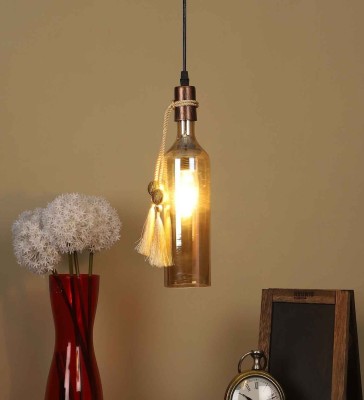 Sinoman Sinoman Copper Hanging Light Pendants Ceiling Lamp(Orange)