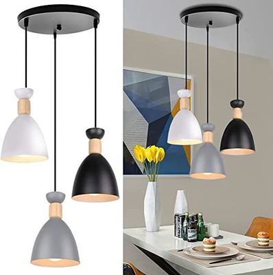 jency Innovate Chandelier Ceiling Lamp(Black, White, Grey)