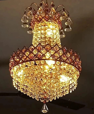 Baslash 300mm Crystal Big Size Jhhomar Lamp Ceiling Light For Living Room/Hall/Bed Room Chandelier Ceiling Lamp(Gold)