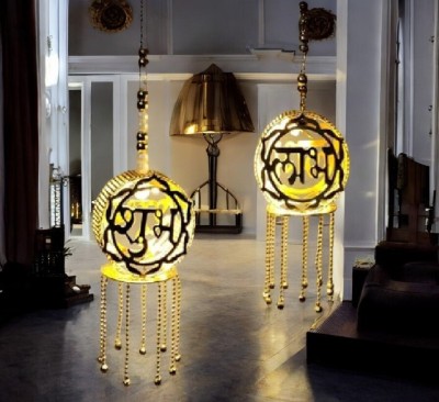 Bansal Chandelier Ceiling Lamp(Gold)