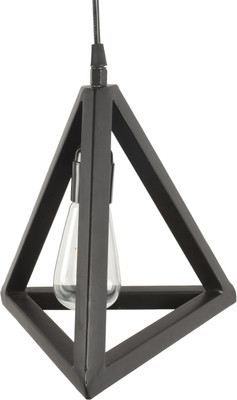 BENE Accra Hanging Light MS 25 cm, (Black, Pack of 1 Pc) Pendant Lamp Ceiling Lamp(Black)