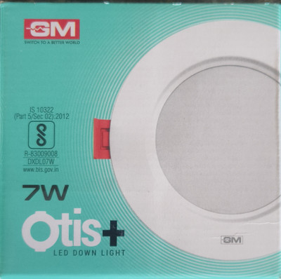 GM GM OTIS+ 7W LED ROUND DOWN LIGHT Spot Light Ceiling Lamp(Yellow)