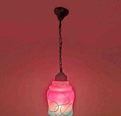 DONERIA Ceiling Lamp Pendant Lamp Ceiling Lamp(Maroon)