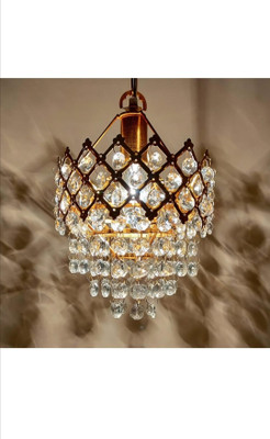 MSM Golden 160_mm Chandelier Ceiling Lamp(Gold)
