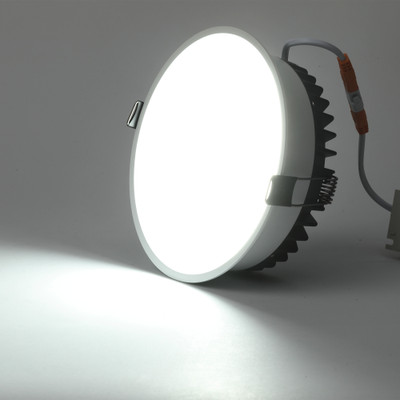 Hylum 18 Watts LED Round COB Surface Mounted Light,Metal Body LED Spotlight Cob Light Ceiling Lamp(White)
