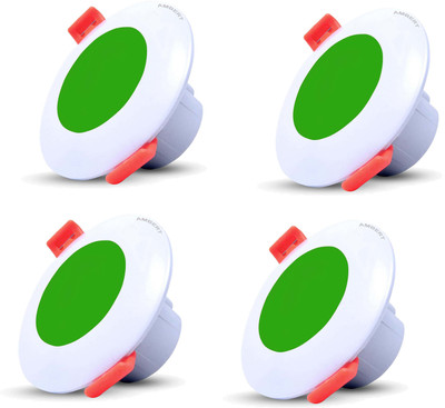 ambert 3watt led deep light for ceiling, good quality or brightness, Ceiling Light Ceiling Lamp(Green)