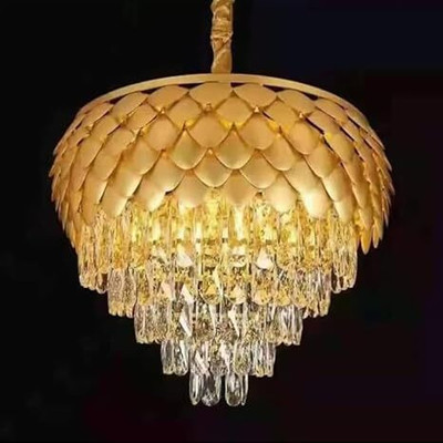goblet 600mm Luxury Gold Pineapple_(jv-20/9) Chandelier Ceiling Lamp(Gold)