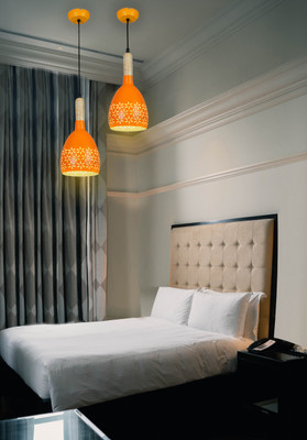GENREE Pendant Lamp Ceiling Lamp(Orange)