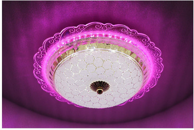 Swanart Light for Living Dining Room Round LED Lights - Enhance Your Space with Elegant Chandelier Ceiling Lamp(Multicolor)