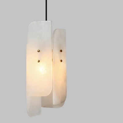 LIGHT ART STUDIO Cosmic Canopy Marble Pendant Pendants Ceiling Lamp(White)