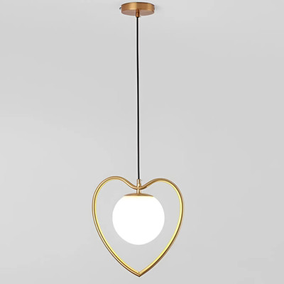 Twixle HNG Heart Pendants Ceiling Lamp(Gold)