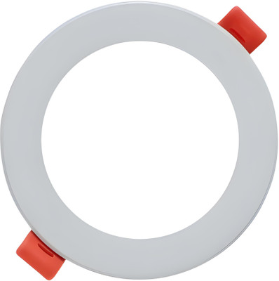 MNLight 10 watt Round Led light mini indora pack of 1 Ceiling Light Ceiling Lamp(White)