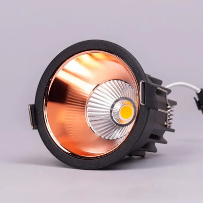 Cervo 12W Cob Light Warm White Cob Light Ceiling Lamp(Black)