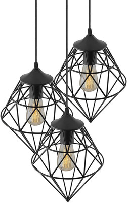 VAGalleryKing Pendant Lamp Ceiling Lamp(Black, Clear)