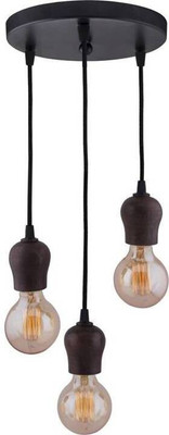 VAGalleryKing Attractive Modern Antique Design Hanging Pendant Lamp Ceiling Lamp(Black)