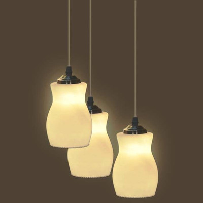 VAGalleryKing 3_light Decorative Home & Villa Pendant Lamp Ceiling Lamp(White)