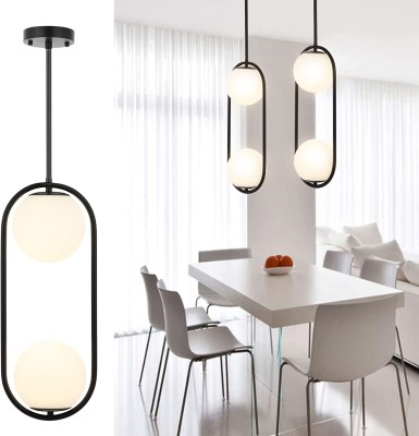 Sinoman SInoman Hanging Light Pendants Ceiling Lamp(Black)