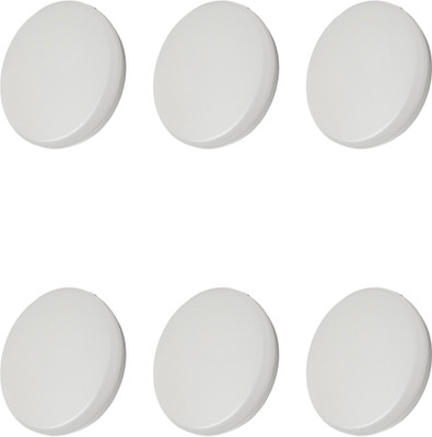 Tryka 15 watt LED Adjustable Light,White, Cut out Size : 2 to 4 inches pack of 6. Junction Box Ceiling Lamp(White)
