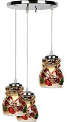 Svah Three Lamp hanging Light Pendants Ceiling Lamp Chandelier Ceiling Lamp(Red, Green)