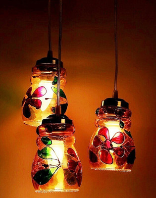 VAGalleryKing 3_Lamp Multicolor New Decorative Home & Villa Pendant Lamp Ceiling Lamp(Multicolor)