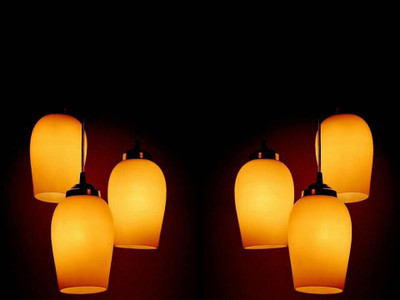 VAGalleryKing 3_Lamp New Design Decorative Home & Villa Pendant Lamp Ceiling Lamp(White)