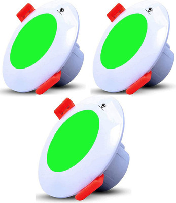 mg lights MG GREEN DEEP _0106 (PACK OF 3) Ceiling Light Ceiling Lamp(Green)