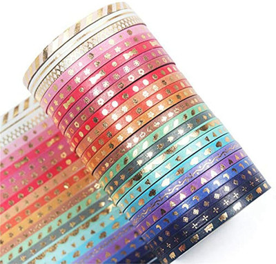 HASTHIP Single Sided Handheld Cello Tapes (Manual)(Set of 24, Multicolor)