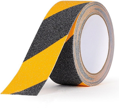 AQUABUCKET Single side handheld Cello Tape (Manual)(Set of 1, Black, Yellow)