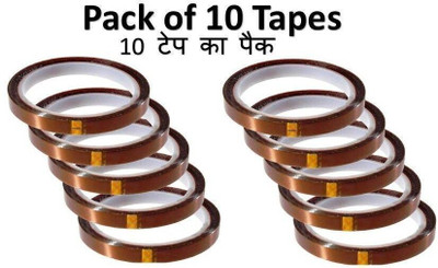 Milap Creation Pack 1 Sublimation Adhesive Tape for Mug Printing handheld Heat Tape (Manual) High Temperature Resistance (Manual)(Set of 1, golden)