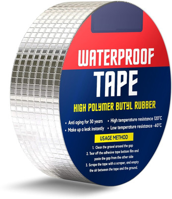 ActrovaX Self Adhesive Handheld Aluminium Foil Tape (Manual)(Set of 1, Silver)