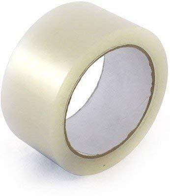 Sterling Design 2 inch X 60meter adhesive tape 60 metres Dispenser Transparent (Manual)(White)